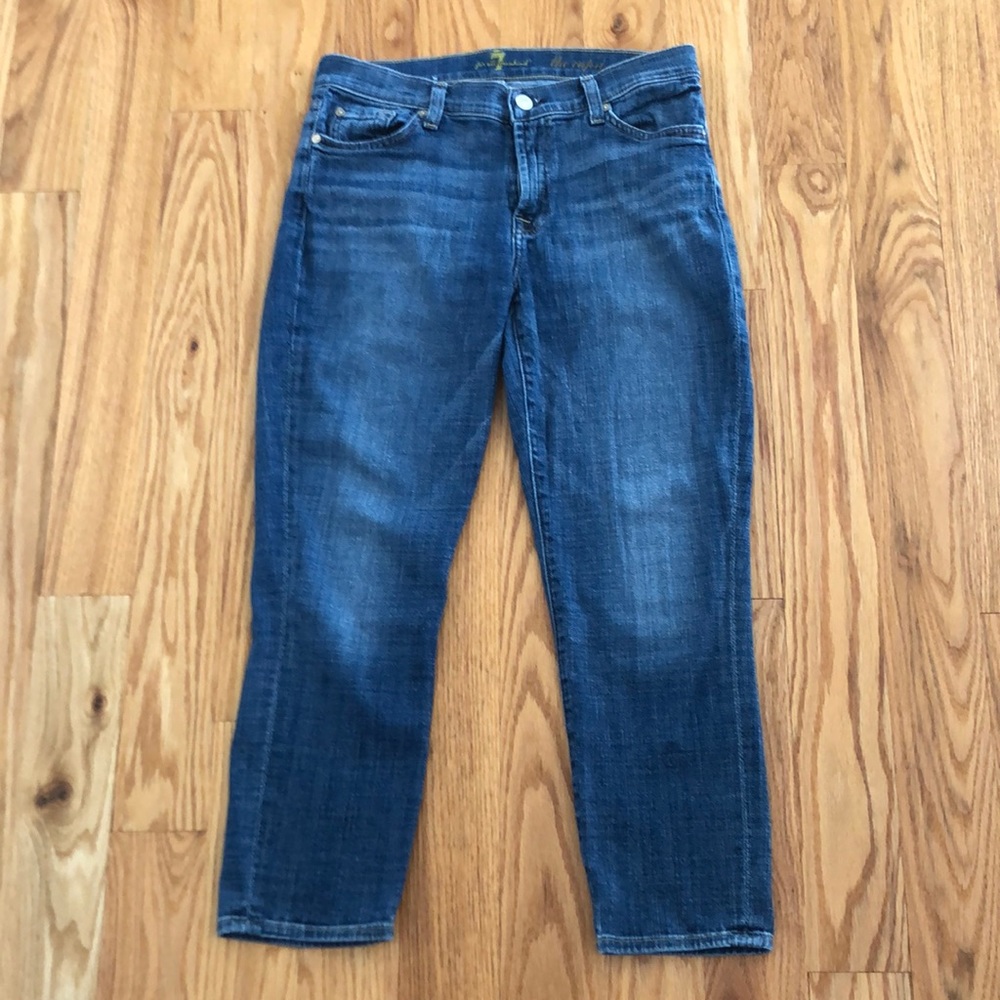 7 For All Mankind Women’s Capri Jeans; Size 29